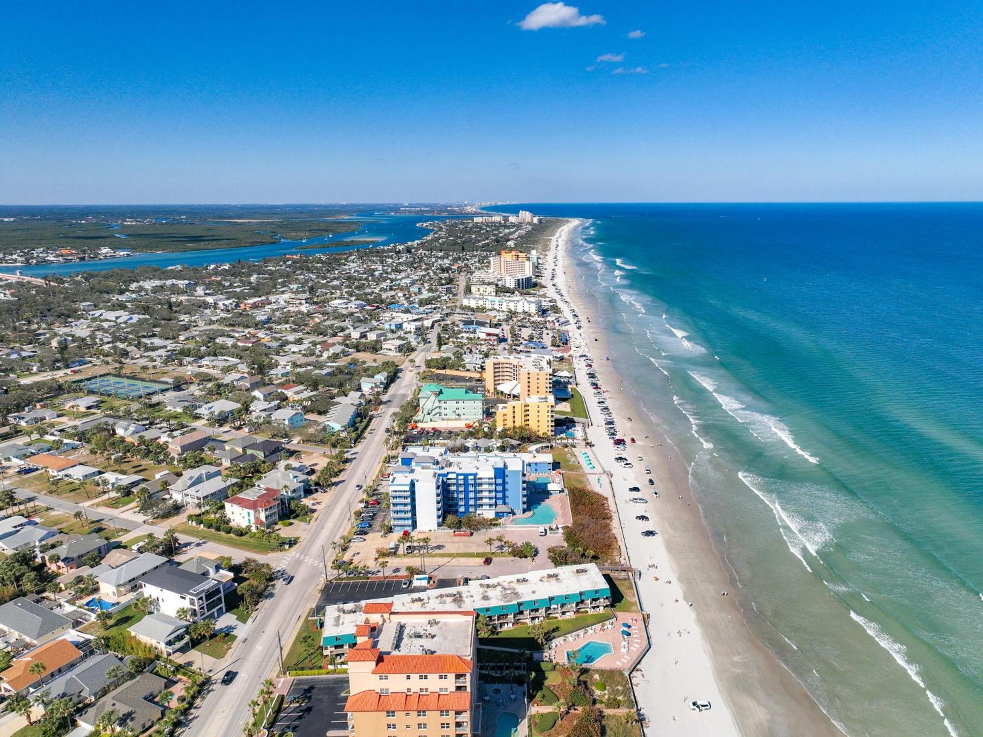 Вилла Oceanfront Balcony, Pool, Bbq, Steps To Flagler Ave Нью-Смирна-Бич Экстерьер фото